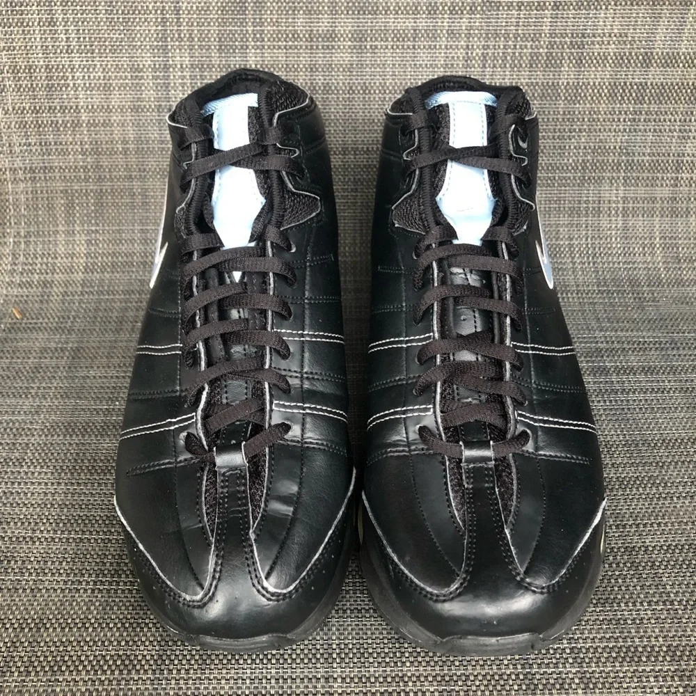 Nike Air Max Florentine Black/Blue Basketball High Shoes Women’s size 8